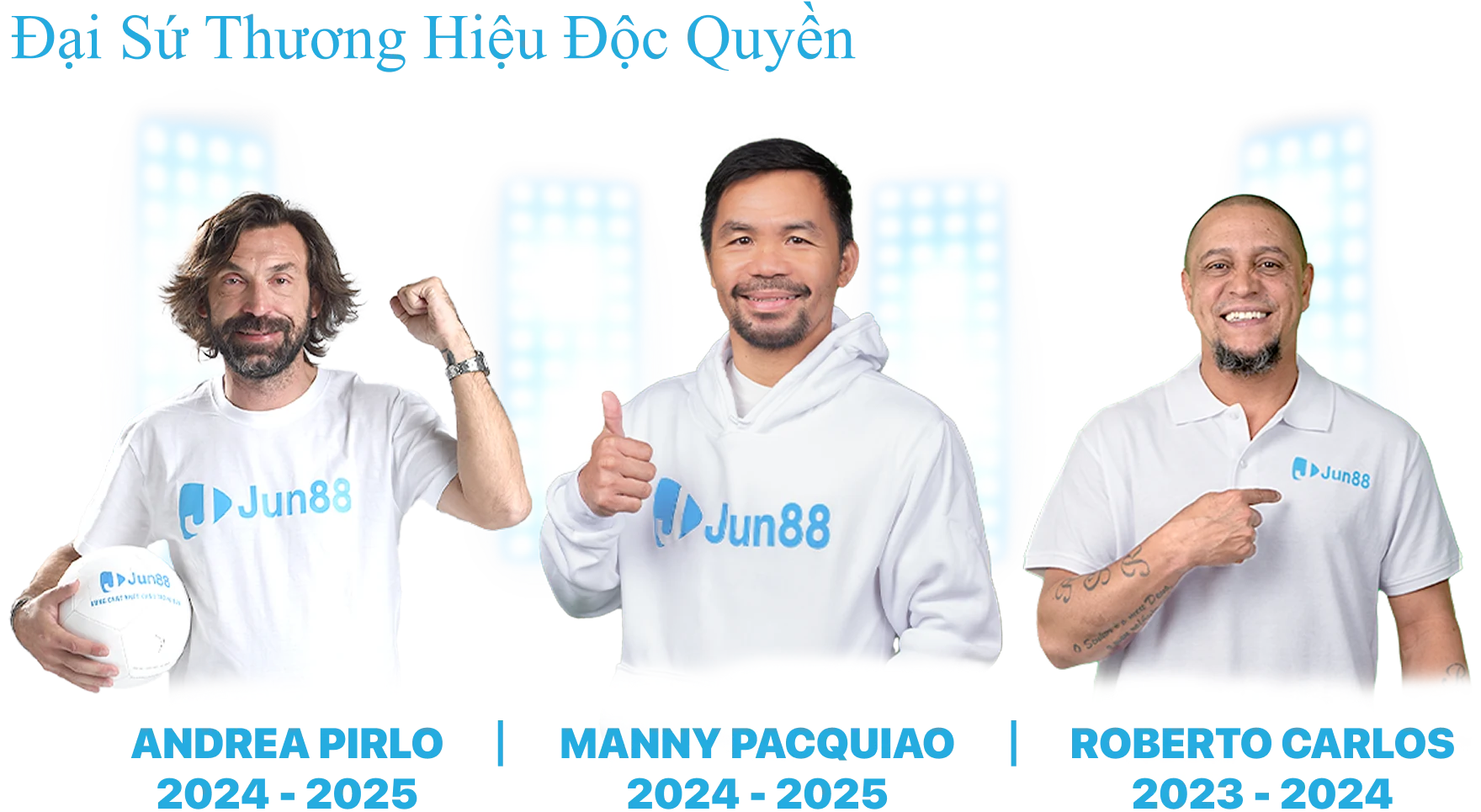 Gương Mặt Đại Sứ Jun88
